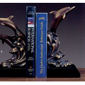 Dolphins Bookends Trophy - 2 Piece Set (7.5"x10")